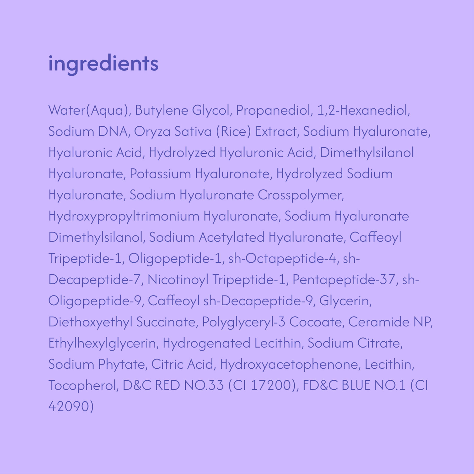 purple rice PDRN aurora mist