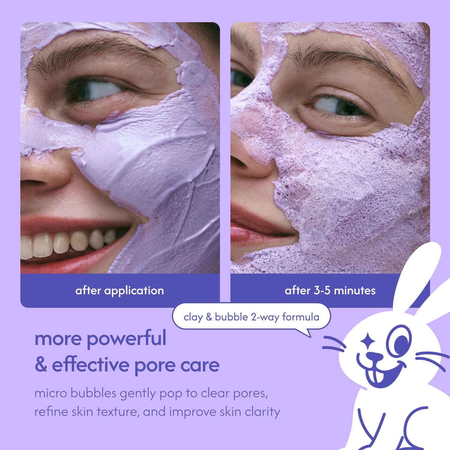 purple rice PDRN bubble mask