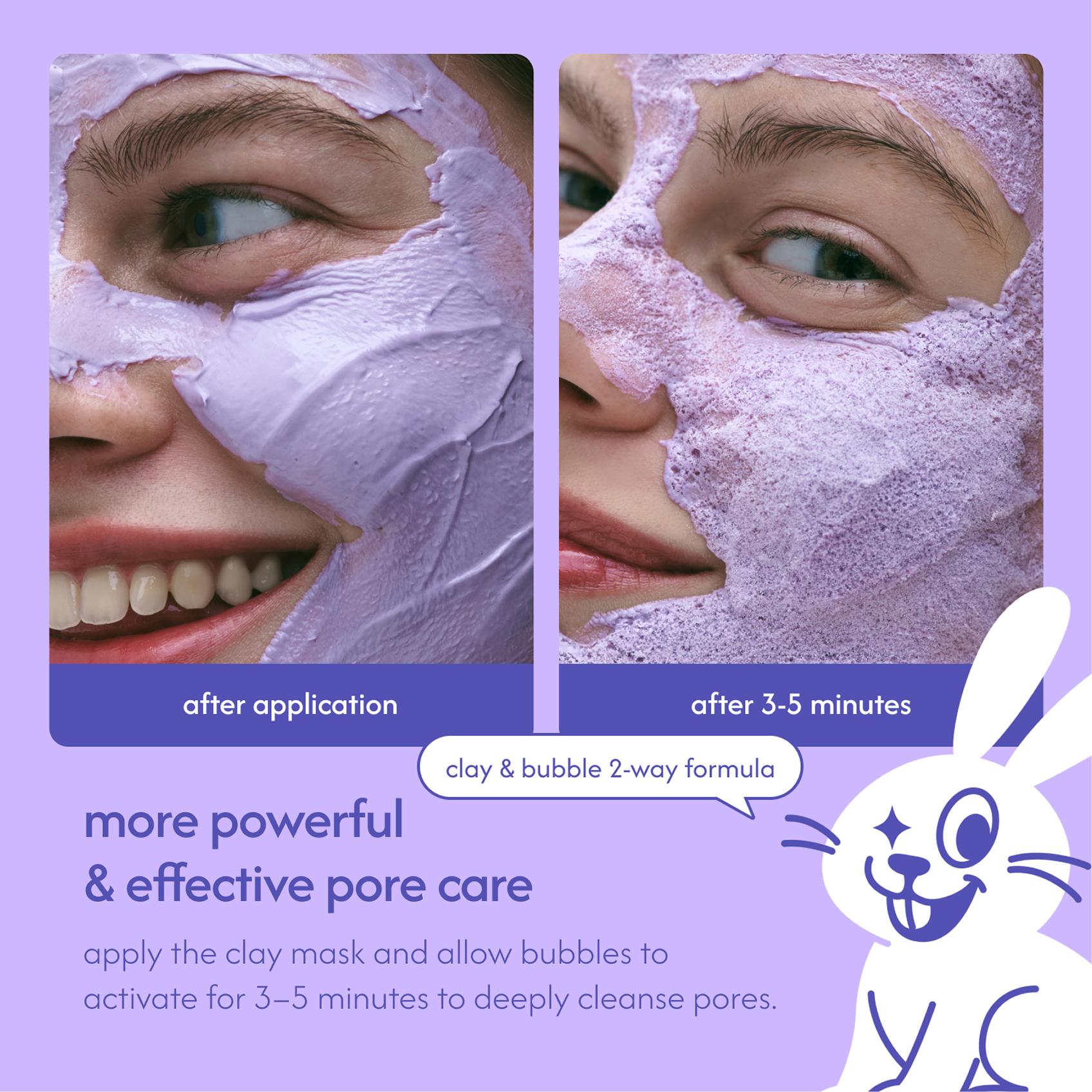 purple rice PDRN bubble mask