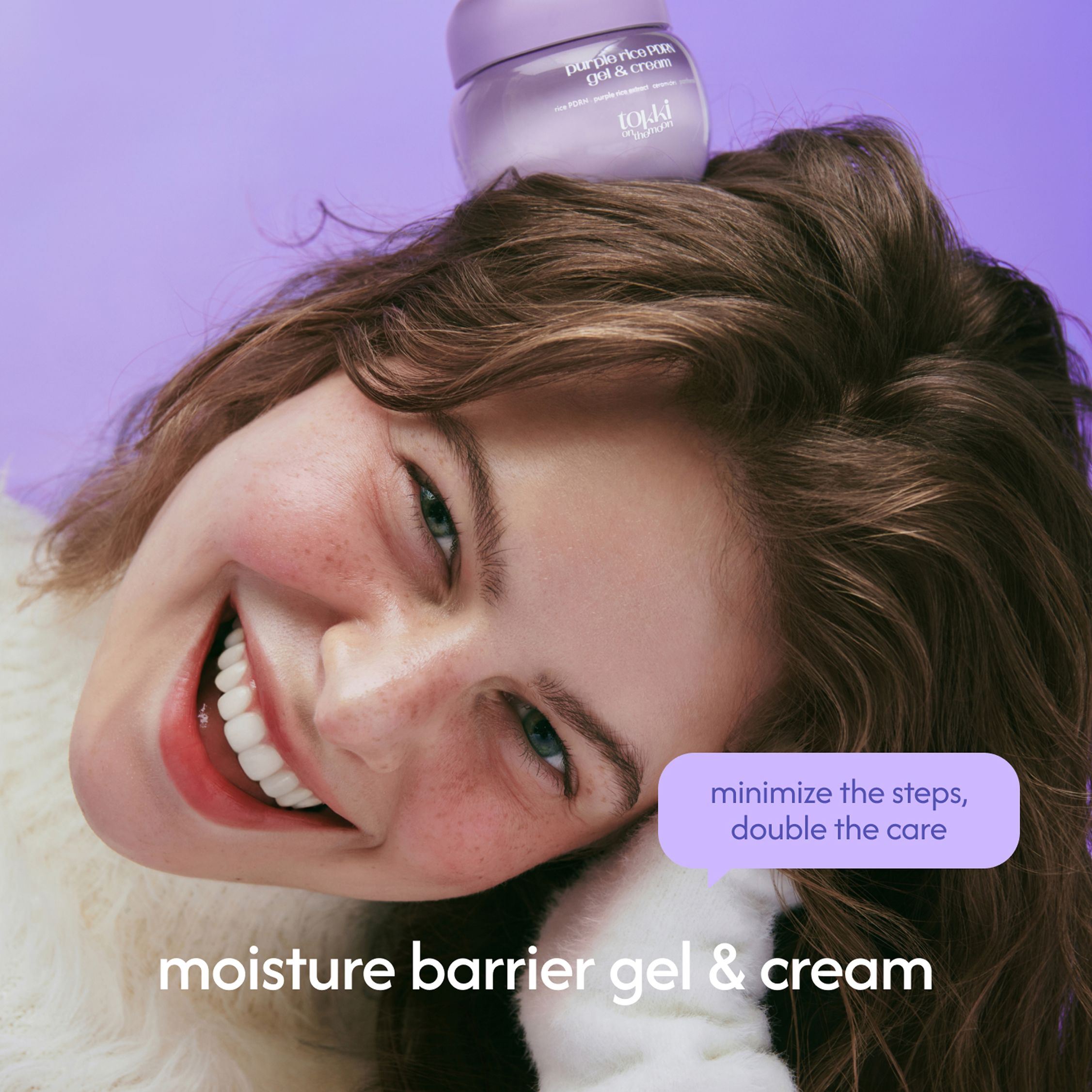 purple rice PDRN gel & cream