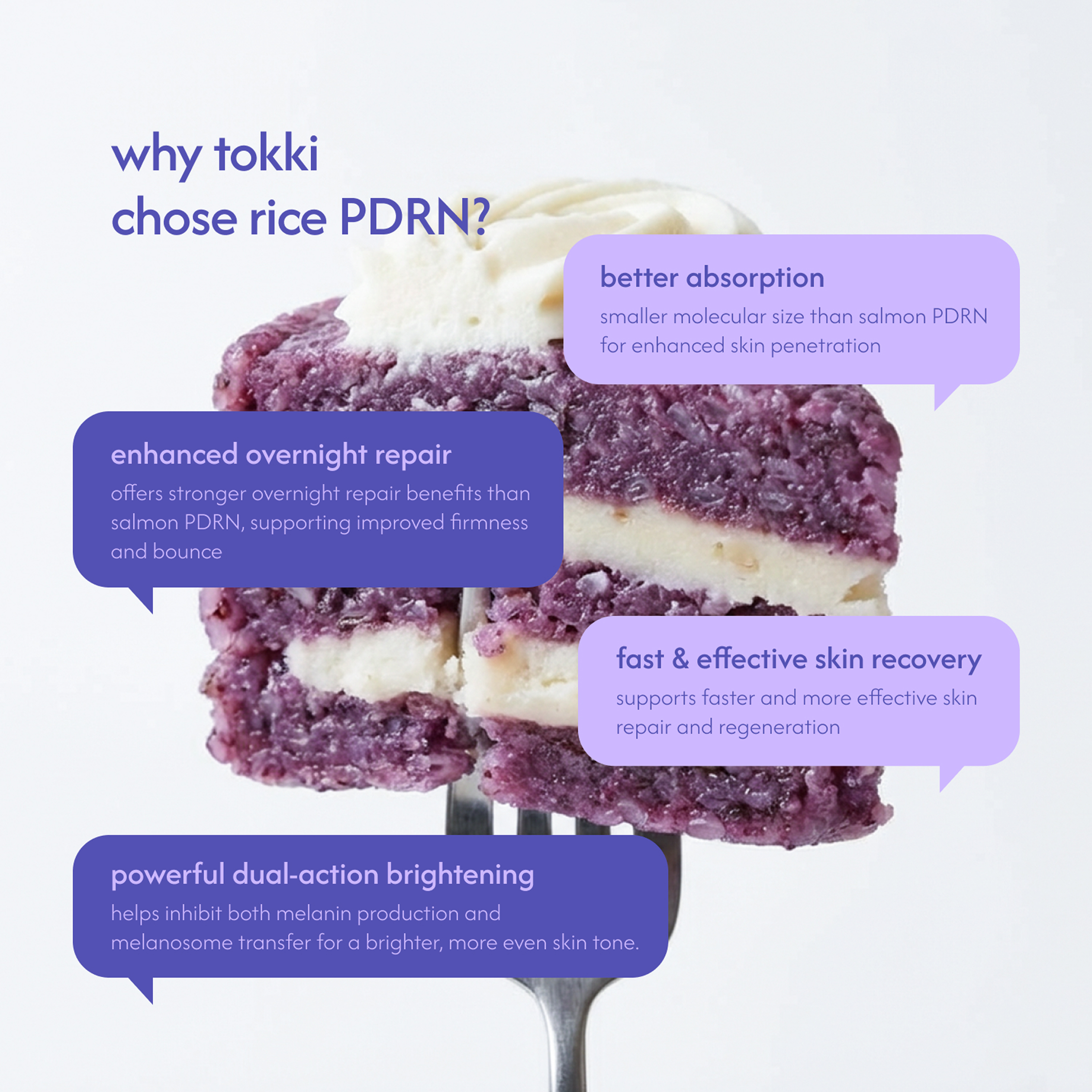 purple rice PDRN gel & cream