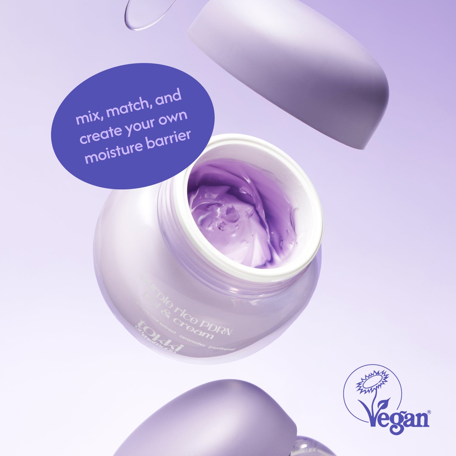 purple rice PDRN gel & cream