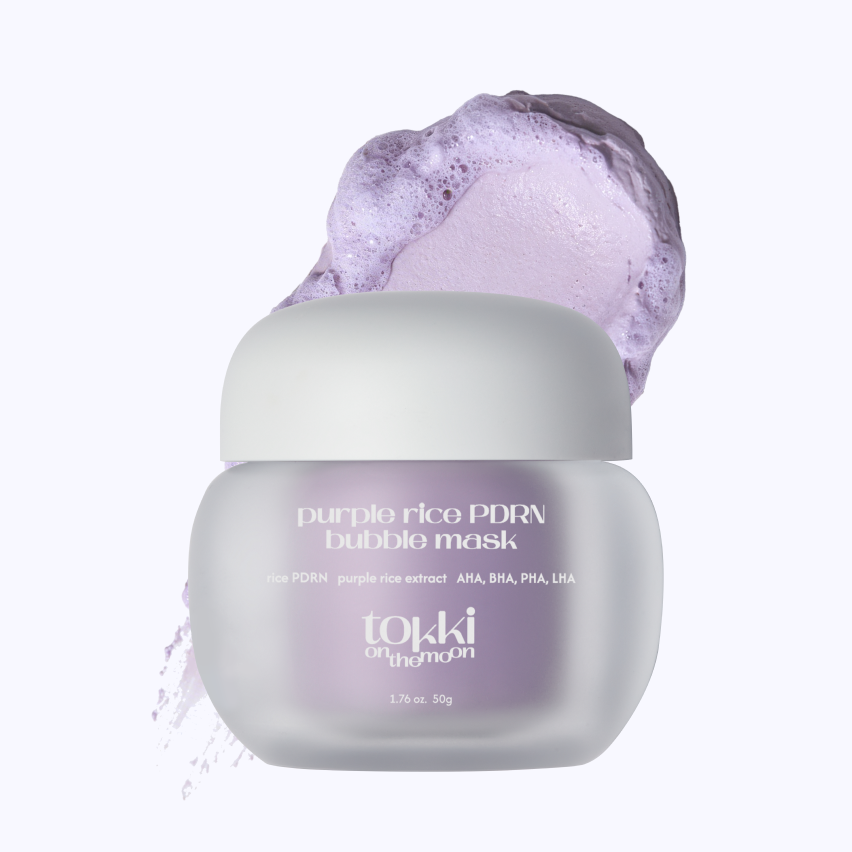 purple rice PDRN bubble mask