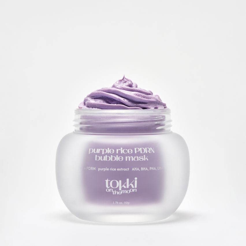 purple rice PDRN bubble mask